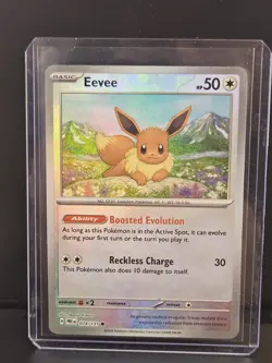 Pokemon TCG - Eevee (Poke Ball Pattern) 074/131 Sv: Prismatic Evolutions Holo - Image 5