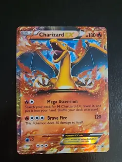 Charizard EX - XY17 - Pokemon XY Promo Ultra Rare Card LP/MP - Image 1