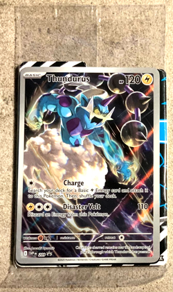 Pokemon Thundurus Promo Sealed Black Bolt # 209 - Image 1