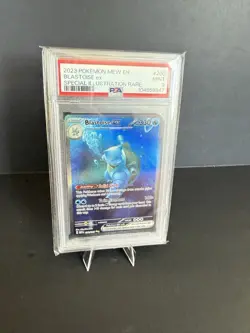 Pokemon TCG Blastoise EX Sir 200/165 Scarlet & Violet 151 PSA 9 - Image 2