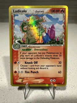 Ludicolo Delta Holo Rare Pokemon Crystal Guardians VLP Series 6/100 - Image 1