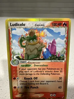 Ludicolo Delta Holo Rare Pokemon Crystal Guardians VLP Series 6/100 - Image 3