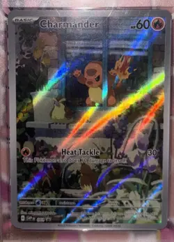 Obsidian Flames Charmander Pokemon Center ETB Promo SVP 044 PSA 9 Mint - Image 4