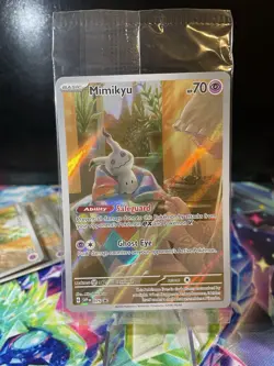 Mimikyu Promo 075 English - S&V Black Star Promo Pokemon TCG - NM - SEALED - Image 1