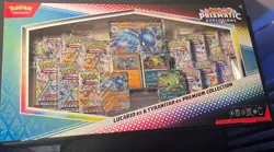 Pokemon TCG Scarlet And Violet Prismatic Evolutions Premium Collection Box - Image 1