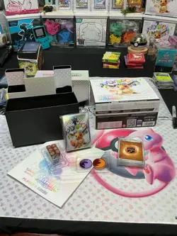 Opened Prismatic Evolutions Pokemon Center Etb No Packs/no Promo - Image 1