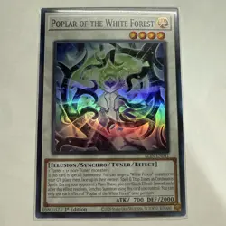 Poplar of the White Forest ALIN-EN041 Super Rare 1st Ed NM - Yugioh - Image 1