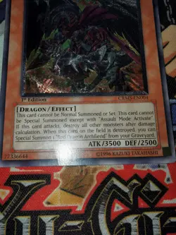 Red Dragon Archfiend/Assault Mode crms-en004 1st Edition (MP) Ultimate Yu-Gi-Oh! - Image 4
