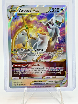 Pokemon Arceus VSTAR SWSH307 Sword & Shield Promo Card Holo - NM/NM+ - RARE-MINT - Image 2