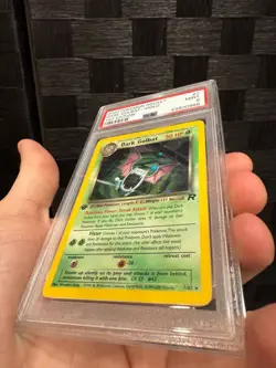 PSA 9 2000 Team Rocket 1st Edition Dark Golbat 7/82 Holo Rare Pokemon Card - Image 3