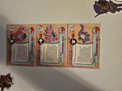 Topps Chrome Pokemon Card Nidoking #34, Nidorino #33, Nidoran #32 Blue Label - Image 2