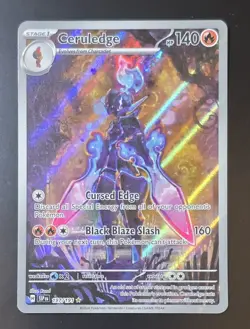 Ceruledge 197/191 Sv08: Surging Sparks Illustration Rare Near Mint Pokemon Card - Image 1