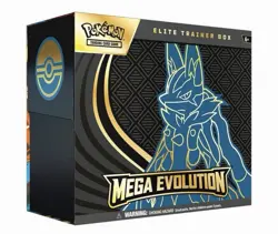 Pokemon Trading Card Game TCG Mega Evolution Elite Trainer Box ETB Lucario NEW - Image 1