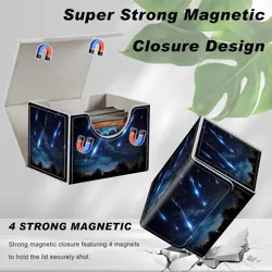 Card Game Storage Box TCG Deck Box MTG Card Box Organizer Trading Card Case Comm - Image 5