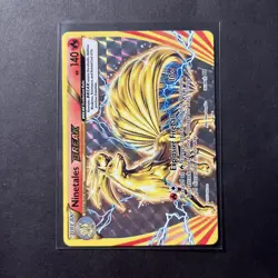 Pokemon TCG Ninetales Evolutions 16/108 Ultra Holo Rare Card Break XY LP+/NM- - Image 1