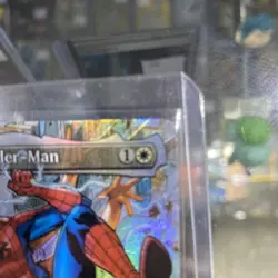 MTG Spectacular Spider-Man borderless Textured Foil Card R0240 - Image 3