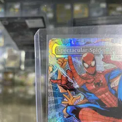 MTG Spectacular Spider-Man borderless Textured Foil Card R0240 - Image 4
