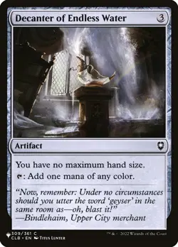 Decanter of Endless Water x1 1x Mystery Booster 2 NM MTG - Image 1