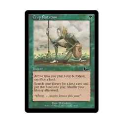 WOTC MtG Urza's Legacy Crop Rotation (C) EX - Image 1