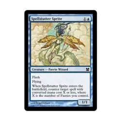 WOTC MtG Modern Masters 2013 Spellstutter Sprite (C) NM - Image 1