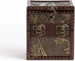 Elven Vault (Growth) Wood Deck Box for Storage of Trading Card Games TCG MTG Mag - Image 2