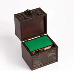 Elven Vault (Growth) Wood Deck Box for Storage of Trading Card Games TCG MTG Mag - Image 3