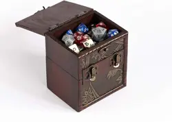 Elven Vault (Growth) Wood Deck Box for Storage of Trading Card Games TCG MTG Mag - Image 4
