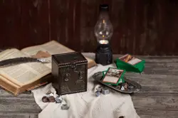 Elven Vault (Growth) Wood Deck Box for Storage of Trading Card Games TCG MTG Mag - Image 5