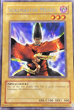 Sealmaster Meisei AST-003 RARE Unlimited Edition - Ancient Sanctuary YuGiOh TCG - Image 1