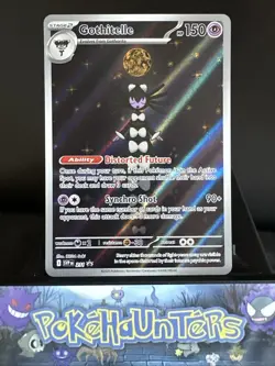 Pokemon Card Gothitelle SVP 211 Black Star Promo Illustration Rare Near Mint - Image 1