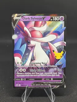 Dark Sylveon V SWSH134 SWSH: Sword & Shield Promo Cards holo Promo NM - Image 1