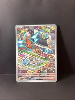 Pokemon TCG Rotom Card 197/182 Destined Rivals Series, NM/M Condition - Image 1