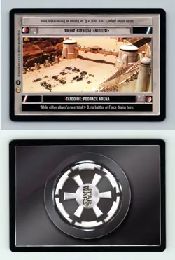 Tatooine : Podrace Arena - Star Wars Tatooine Limited 2001 DS Common CCG Card - Image 1