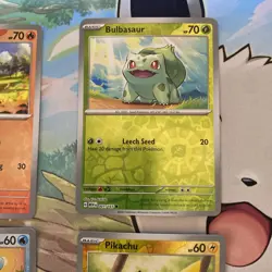 Pokemon 151 Costco Mini Tin Promo Cards Pikachu Charmander Bulbasaur Squirtle NM - Image 4