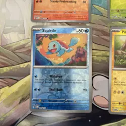 Pokemon 151 Costco Mini Tin Promo Cards Pikachu Charmander Bulbasaur Squirtle NM - Image 5