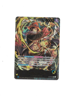 One Piece Card Game Portgas.D.Ace ST13-002 L Leader Premium Collection Card NM - Image 1