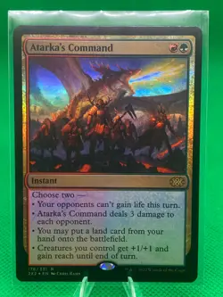 MTG - Atarka's Command (2X2) FOIL - Image 1