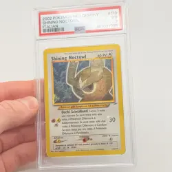 CARTA POKEMON SHINING NOCTOWL 110/105 (2002) - NEO DESTINY - ITA - PSA 3 - RARA - Image 3