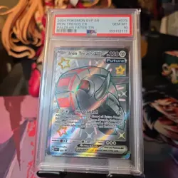 Pokemon TCG Iron Treads ex SVP 073 Paldean Fates Tin Black Star Promo - Image 1