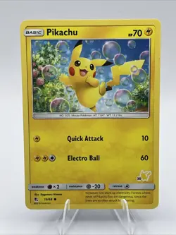 Pikachu 19/68 NM PIKACHU STAMPED Pokemon Battle Academy Variation NM - Image 1