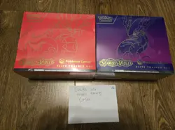 Pokemon Center Exclusive Scarlet and Violet Base ETB Set - Brand New Sealed - Image 1