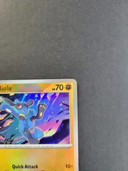 Riolu 50/131 Pokemon TCG S&V Prismatic Evolutions Masterball Common Holo NM - Image 4