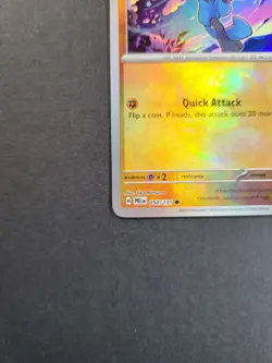 Riolu 50/131 Pokemon TCG S&V Prismatic Evolutions Masterball Common Holo NM - Image 5
