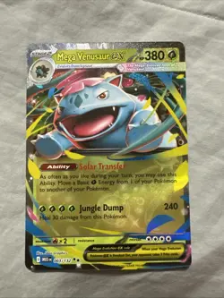 Mega Venusaur Ex 3/132 Mega Evolution MEG -Near Mint- Pokemon TCG - Image 1