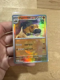 Hippowdon 053/131 - S&V: Prismatic Evolutions Masterball Holo - Pokemon TCG (NM) - Image 2