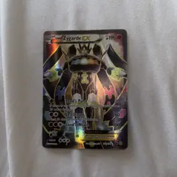 Zygarde EX 54a/124 XY Fates Collide Full Art Ultra Rare Pokemon TCG Mint - Image 1