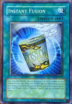 Instant Fusion - CP07-EN017 - Common - Unlimited Edition LP YuGiOh! TCG Card - Image 1