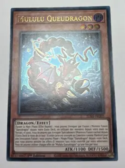 Yu-Gi-Oh - MULULU QUEUDRAGON - JUSH-FR005 - Ultra - NM/M - Image 1
