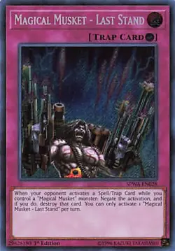 Yu-Gi-Oh! TCG Spirit Warriors Magical Musket - Last Stand #SPWA-EN028 1st Ed - Image 1