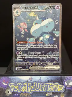 Pokemon Card Jellicent ex 168/086 White Flare Special Illustration Rare NM - Image 1